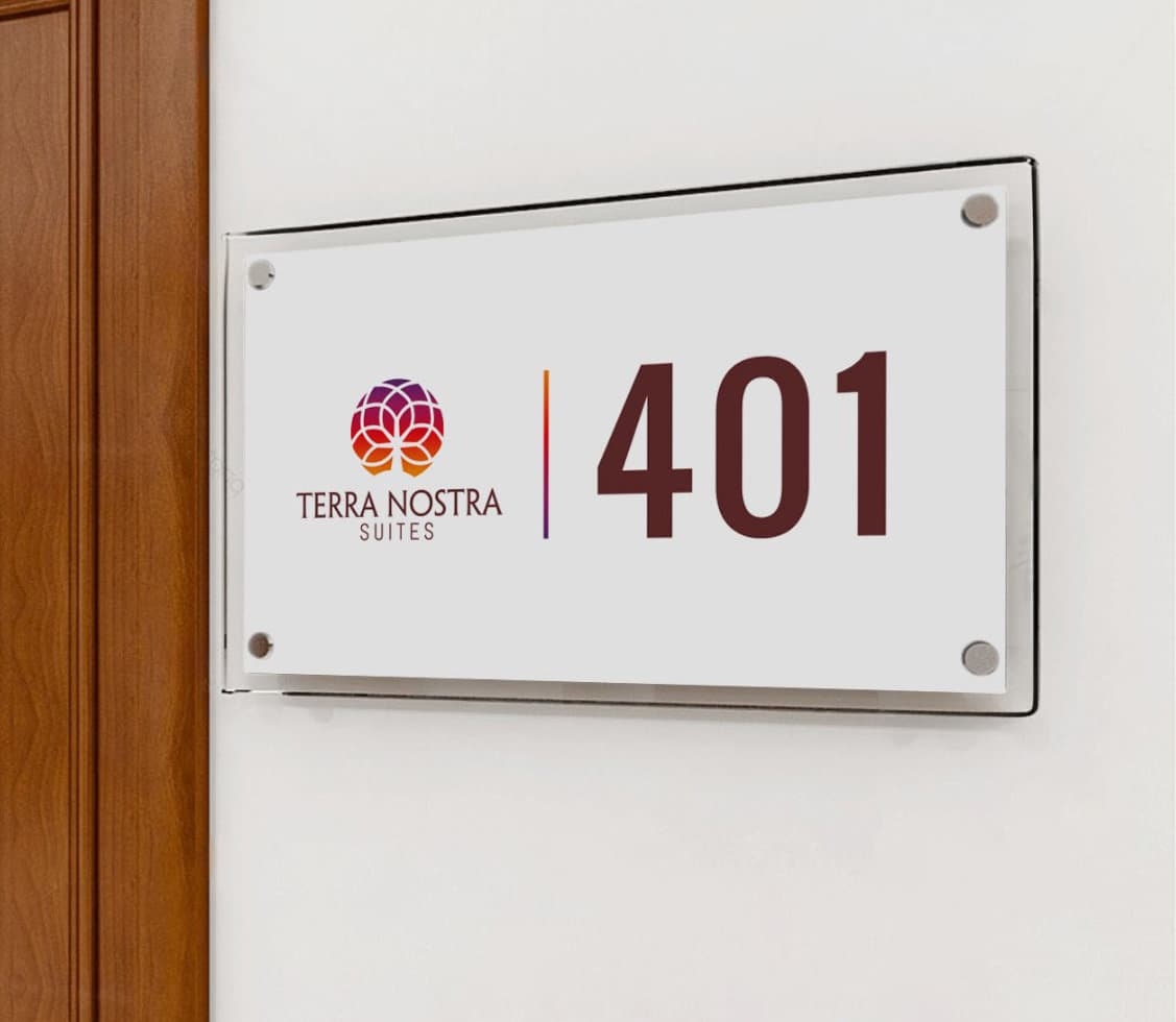 Terra Nostra Suites Door Number