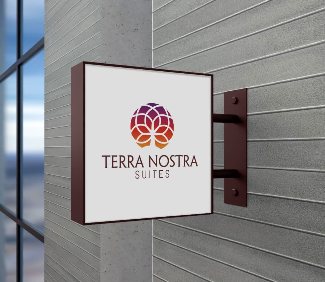 Terra Nostra Suites Sign